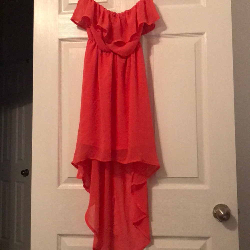 Strapless dress